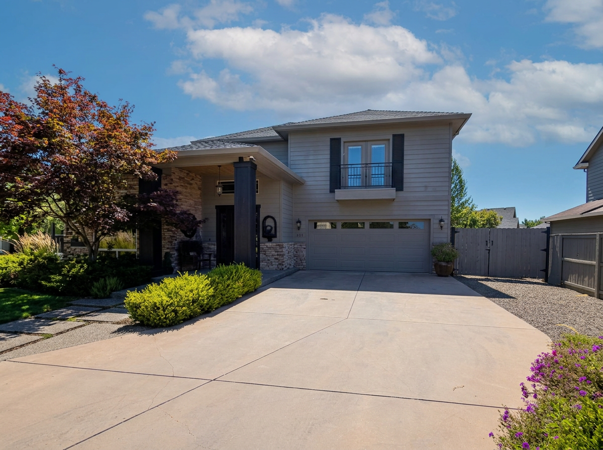 Rogue Valley home with freshly cleaned, streak-free windows